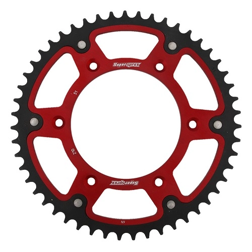 Зірка задня Supersprox RST-210:51-Red