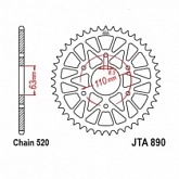 Звезда задняя JT JTA890.45 Orange