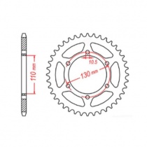 Звезда задняя MTX Parts 11-192-42