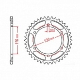 Звезда задняя MTX Parts 11-198-39