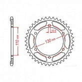 Звезда задняя MTX Parts 11-198-39