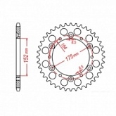 Звезда задняя MTX Parts 11-2H0-50