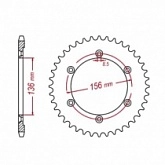 Звезда задняя MTX Parts 11-32E-43