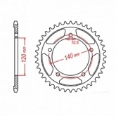 Звезда задняя MTX Parts 11-41F-43
