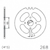 Звезда задняя Esjot 20-0268.42