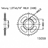 Звезда задняя Esjot 50-15059.30