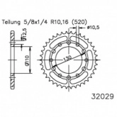 Звезда задняя Esjot 50-32029-46
