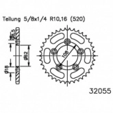 Звезда задняя Esjot 50-32055-38