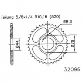 Звезда задняя Esjot 50-32096-24