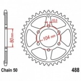 Звезда задняя JR RMT488.38