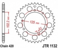 Звезда задняя JT JTR1132.59