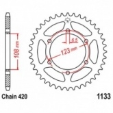 Звезда задняя JT JTR1133.52