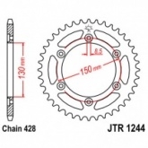 Звезда задняя JT JTR1244.51