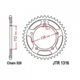 Звезда задняя JT JTR1316.41