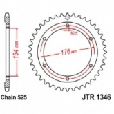 Звезда задняя JT JTR1346.43