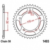 Звезда задняя JT JTR1493.42