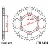 Звезда задняя JT JTR1494.56