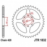 Звезда задняя JT JTR1832.52