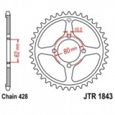 Звезда задняя JT JTR1843.49
