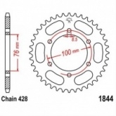 Звезда задняя JT JTR1844.40