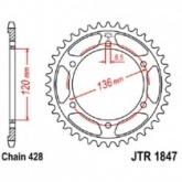 Звезда задняя JT JTR1847.48