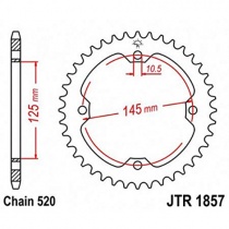 Звезда задняя JT JTR1857.47
