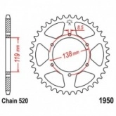Звезда задняя JT JTR1950.48