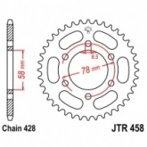 Звезда задняя JT JTR458.36