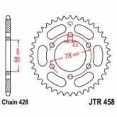 Звезда задняя JT JTR458.40