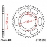 Звезда задняя JT JTR696.49