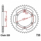 Звезда задняя JT JTR735.36