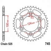 Звезда задняя JT JTR745.38