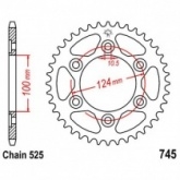 Звезда задняя JT JTR745.42