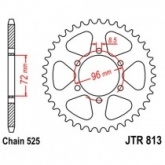 Звезда задняя JT JTR813.40