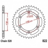 Звезда задняя JT JTR822.42