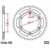 Звезда задняя JT JTR822.44