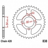 Звезда задняя JT JTR838.31