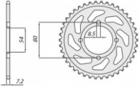 Звезда задняя Sunstar 1-2117-45