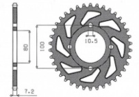 Звезда задняя Sunstar 1-2314-45