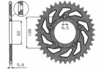 Звезда задняя Sunstar 1-3100-43
