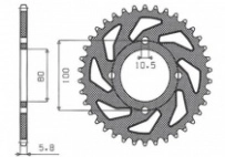 Звезда задняя Sunstar 1-3314-41