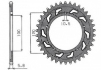Звезда задняя Sunstar 1-3430-40
