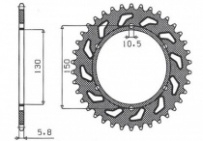 Звезда задняя Sunstar 1-3610-45