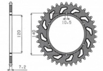 Звезда задняя Sunstar 1-4529-39