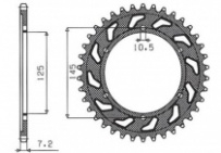 Звезда задняя Sunstar 1-4544-44