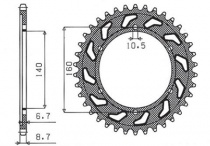 Звезда задняя Sunstar 1-5652-44
