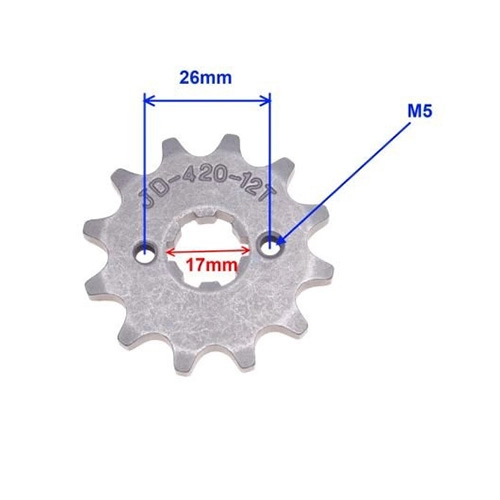 Зірка передня Motorace MZP-009.12