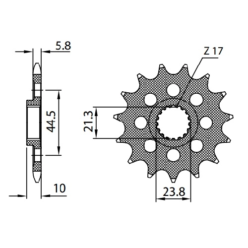 Зірка передня Sunstar 3A314