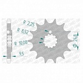 Звезда передняя Afam 94202-13