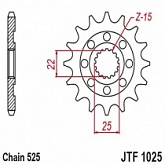 Звезда передняя JT JTF1025.15